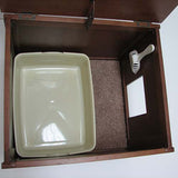 Interior of the Cat Cabinet from open top