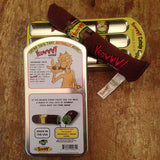Organic Catnip Cigar tin back shown